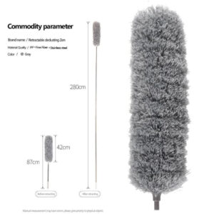 2.8m Extendable Stainless Cleaning Duster