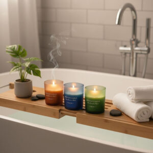 LED Glow Soy Scented Candle