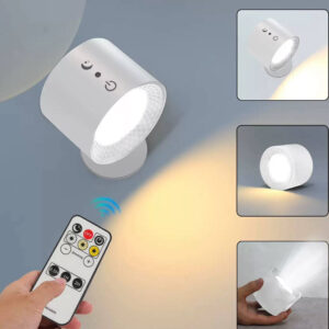 Magnetic Double Glow LED Lamp with Remote