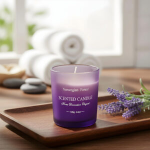 LED Glow Soy Scented Candle