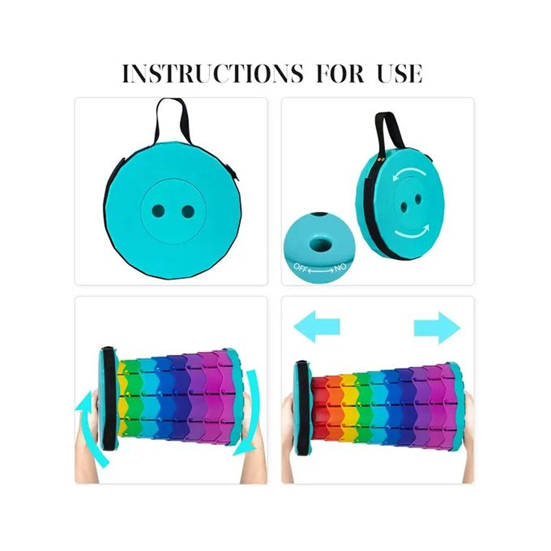 Portable Height-adjustable, Telescopic Folding Stool - Image 5