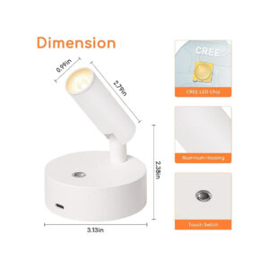 Rechargeable LED Magnetic Spotlight