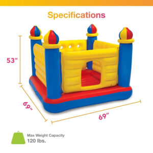 Inflatable Bouncy House Jumping Castle Indoor School Play Center for Home or School Use