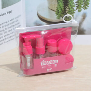 7pcs Travel Bottle Bag Wash Set